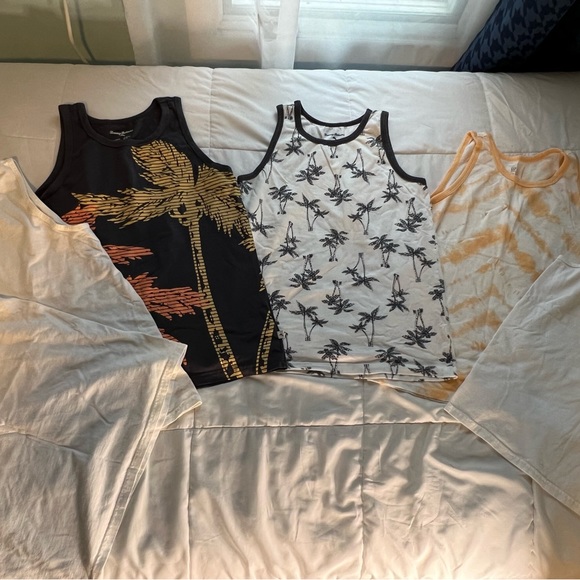 Gap, Tommy Bahama, Fruit of Loom  Cotton Muscle Tank Tops - Picture 1 of 8